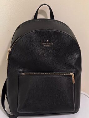 Kate Spade | New York Pebbled Leather Backpack in Black
